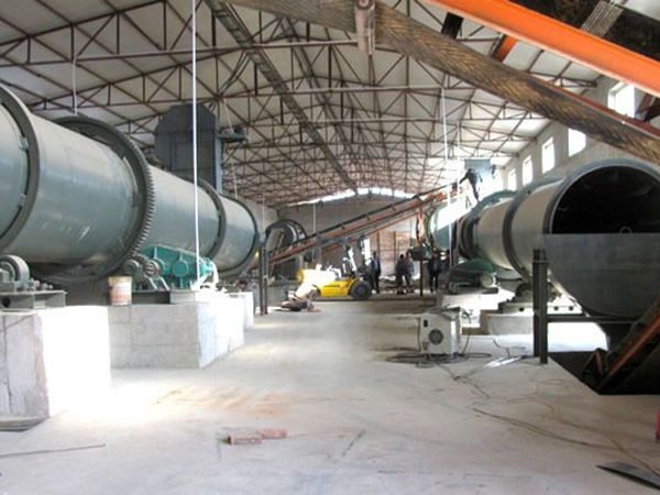 城市污泥有機肥生產(chǎn)線